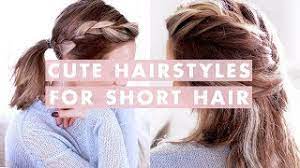 Make your hair cut at this medium length to gain multiple stylish looks. 3 Easy Hairstyles For Short Medium Length Hair Youtube