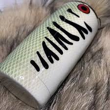 Download Hand Painted Smallmouth Bass Fishing Lure Tumbler Drink Barware Home Living Kromasol Com