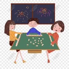 Los juegos actuales han cambiado mucho con la llegada de las nuevas tecnologías a nuestras sin duda, es uno de esos juegos tradicionales para niños por el que no pasan los años. Feliz Ano Nuevo Familia Jugando Mahjong Imagenes De Graficos Png Gratis Lovepik