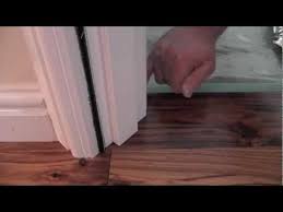 How To Undercut A Door Frame Tutorial Laying Laminate Flooring Installing Laminate Flooring Laminate Flooring