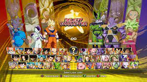 Character selection screen, dragon ball fighterz. Dragon Ball Fighterz Characters Full Roster Of 41 Fighters Altar Of Gaming