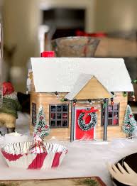 Neutral decor with touches of black and plenty of texture create vintage. Cozy Cottage Christmas Tablescape Parties With A Cause