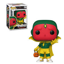 Marvel Wandavision Halloween Vision Funko Pop Vinyl Pop In A Box Canada