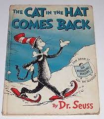 1958 Dr Seuss 1st Edition The Cat In The Hat Comes Back Ebay Cats Seuss Vintage Books