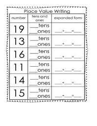 Understand the following as special cases Place Value Tens And Ones Interactive Worksheet