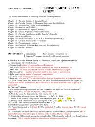 C 3 x 108 m/s = =. 2nd Semster Exam Review Answer Key 2015 Nuclear Physics Chemical Polarity