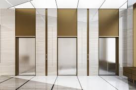 An elevator machine room shall be provided for each individual elevator or group of elevators. Premium Photo 3d Rendering Modern Steel Elevator Lift Lobby In Business Hotel With Luxury Design