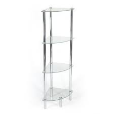 Stabiler stand auch auf unebenen böden. Einfaches Glas Badregal Kaufen