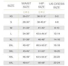 Waist Trainer Size Chart What Size Waist Trainer Do I Need