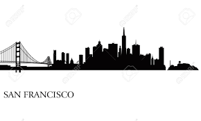 Black And White Skyline Drawing San Francisco Images Stock Pictures Royalty Free San Francisco Photos And Stock Photography City Silhouette City Skyline Silhouette Skyline Drawing