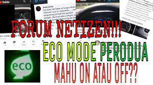 Cara nak tukar pemanduan eco di kereta bezza. Cara On Off Eco Mode Perodua Bezza Forum Netizen Harus On Atau Off Youtube