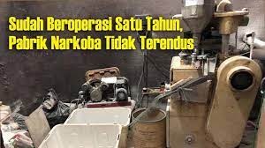 Melakukan penggerebekan di tiga lokasi berbeda yakni kebumen, . Kronologis Penggerebekan Pabrik Sumpit Produsen Narkoba Di Tasikmalaya