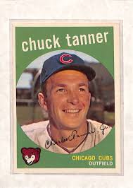 1959 Topps #234 Chuck Tanner EX