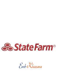State Farm Logo Embroidery Design Farm Logo Design Farm Logo Embroidery Logo