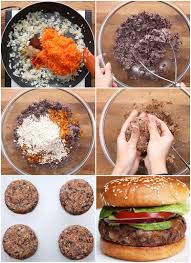 Black Bean Burgers Recipe Vegetarian Vegan Recipes Vegan Dishes Recipes