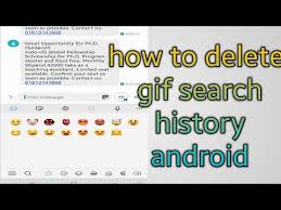 Find gifs with the latest and newest hashtags! How To Delete Gif Search History Android Youtube