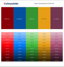 You can copy hex codes and even download a.png version of each palette. 30 Latest Color Schemes With Dark Red And Teal Color Tone Combinations 2021 Icolorpalette
