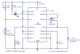 A mobile battery charger circuit is a device that can automatically recharge a mobile phone's battery when the power in it gets low. Ni Mh Battery Charger Using Lt4060