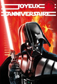 Aujourd'hui, 25 mai 2007 nous fêtons donc officiellement les 30 ans de star wars. Carte Double Anniversaire Enfant Licence 72666 Chromovogue 72666