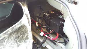 Moving a battery to the back of a vehicle can help distribute weight better in a vehicle, which can promote better handling. Getting To The Battery Camaro6