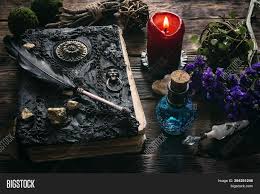 The wizard's spellcasting and spellbook mechanics can be daunting to beginners. Spell Book Magic Image Photo Free Trial Bigstock