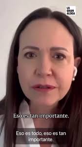 ‼️ “Por cada dólar que recibió Chevron, Maduro recibió $3”. Y así financia  su represión. , 🗣️ @mariacorinamachado con @donaldjtrumpjr