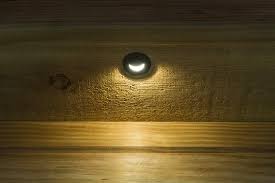 Round Metal With Hood 0 5 Watt Mini Led Step Lights 4200 2600k Super Bright Leds