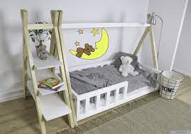 Liegewerk seniorenbett erhöhtes bett holz mit kopfteil betthöhe 55cm massivholzbett 90 100 120 140 160 180 200 x 200cm hergestellt in brd (90x200cm, betthöhe 55cm) 4,7 von 5 sternen. Bett Tipi Lupo 180x90 Cm Lupilo Lozka Dzieciece Zabawki Auta Na Akumulator Wozki Dzieciece Sklep Internetowy