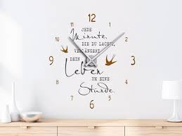 Pin Von Sigrid Auf Wanduhr In 2020 Wandtattoo Uhr Wandtattoo Wandtattoo Wohnzimmer