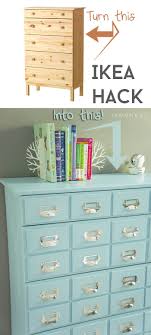 Diy Card Catalog Ikea Dresser Hack Ikea Dresser Hack Ikea Diy Furniture