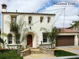 When stucco is installed, any trim boards that the home is intended to have are already in place and the stucco is. White Stucco Houses The Details Matter