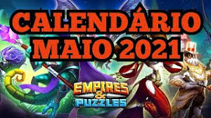 Calendario junio empires and puzzles. Empires Puzzles Calendario Do Mes De Maio De 2021 Youtube