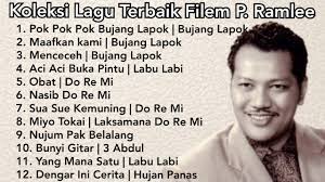 Karya yang berjaya dihasilkan oleh beliau sepanjang hayatnya ialah 401 buah lagu dan 66 buah filem. Koleksi Lagu Terbaik Filem P Ramlee Bujang Lapok Do Re Mi Labu Labi Nujum Pak Belalang 3 Abdul Youtube