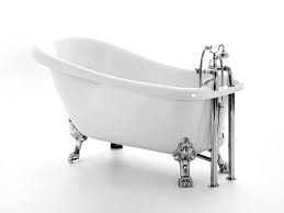 Bei badeloft finden sie alles für ein stilvolles designbad. Freistehende Badewanne Oldham Acryl Nostalgie 153 Cm Glanzend
