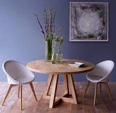Joe Teak Dining Chair Pure White Vincent Sheppard Originals Furniture 4 Circle Dining Table Round Dining Table Teak Dining Chairs