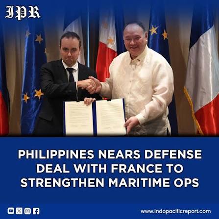 Philippines and France sign military pact