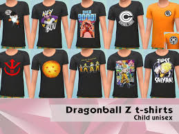 Available in gallery #s4cc #s4mm #sims4cc #sims4customcontent #maxismatch #s4clothes #dbz #dragonball #dragonballtrunks. Bobojellycatface S Dragonball Z T Shirts
