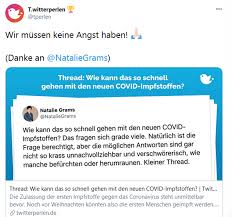 Show similar sites twitterperlen.de sites check site twitterperlen.de availability from different we check this website, now twitterperlen.de is up and dont blocked for our system and other users of the. Twitterperlen Von Natalie Grams Zur Corona Impfung Gwup Die Skeptiker