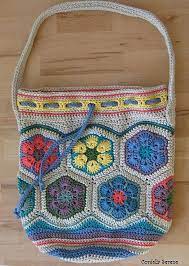 Moreover, it's a simple projects, that's amazing for using any leftover yarn. Ravelry Project Gallery For African Flower Bag Pattern By Gunilla Karlsson Crochet Purse Patterns Flower Bag Crochet Bags Purses