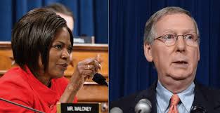 The senate impeachment trial of president trump began with the reading of the impeachment articles. Val Demings Charges Mitch Mcconnell Cannot Take Oath For Impeachment Must Withdraw