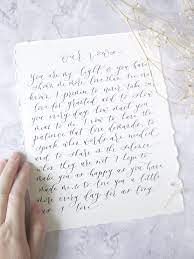 I will be thy chased rose and take thy name. Handwritten Wedding Vows On Torn Paper Personalised Wedding Etsy Handwritten Wedding Torn Paper Calligraphy Gift Tags