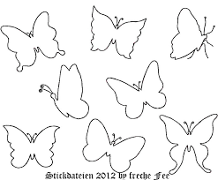 Schmetterlinge Umrisse Malvorlagen Zum Ausdrucken Az
