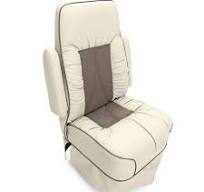 Qualitex De Leon RV Captains Chair, Two-Tone, Ultimate Leather
