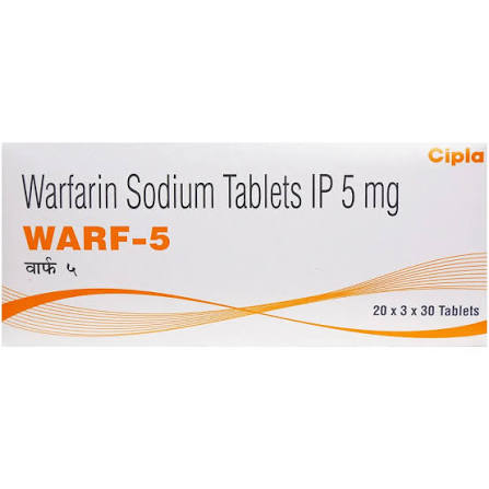 Buy Warf-5 Tablet online | Uses, Side Effects, Price and substitutes | Apollo Pharmacy
