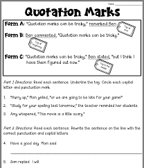 Pin By Theresa Palmer On English Language Arts Quotation Marks Quotations Sentences