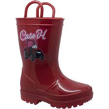 Case Ih Kids Tractor Light Up Rain Boot At Tractor Supply Co