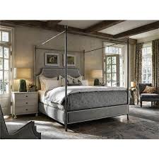 Check spelling or type a new query. Arya Modern Classic Grey Upholstered Nailhead Trim Metal Canopy Bed King King Kathy Kuo Home
