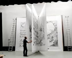 Giant Book Prop With Pages Yahoo Search Results Book Installation Installation Art Exhibition