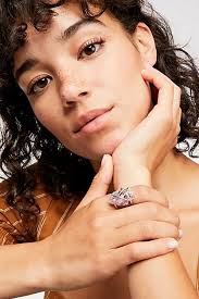 Mint Jewelry Co. Coyote Crystal Arrowhead Ring