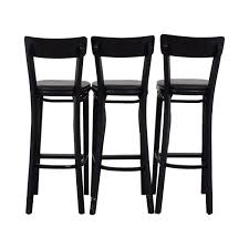 Shop bar stools at chairish, the design lover's marketplace for the best vintage and used furniture, decor and art. 70 Off Black Bar Stools Chairs